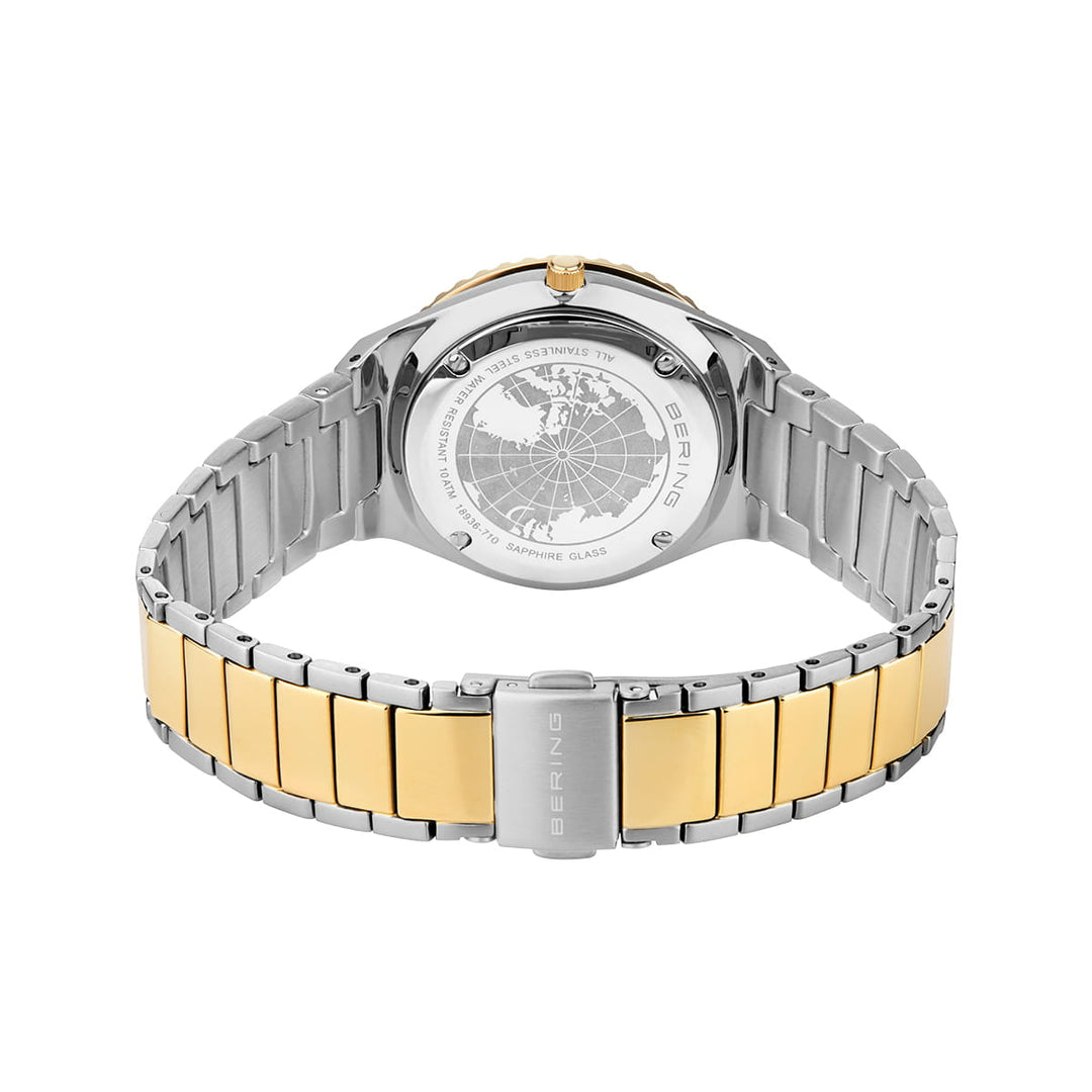 Bering dames horloge witte wijzerplaat - 18936-710
