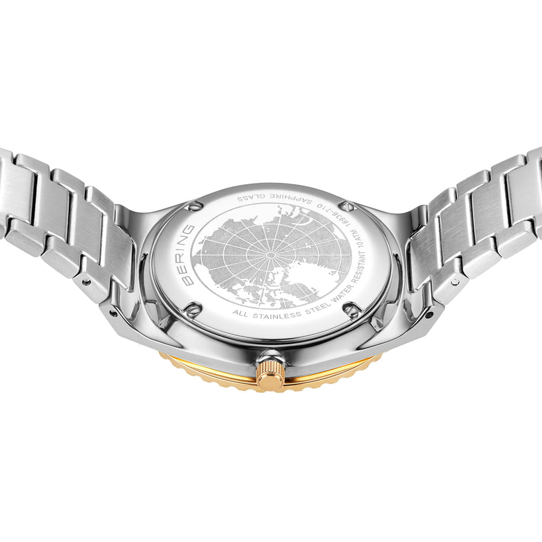 Bering dames horloge witte wijzerplaat - 18936-710
