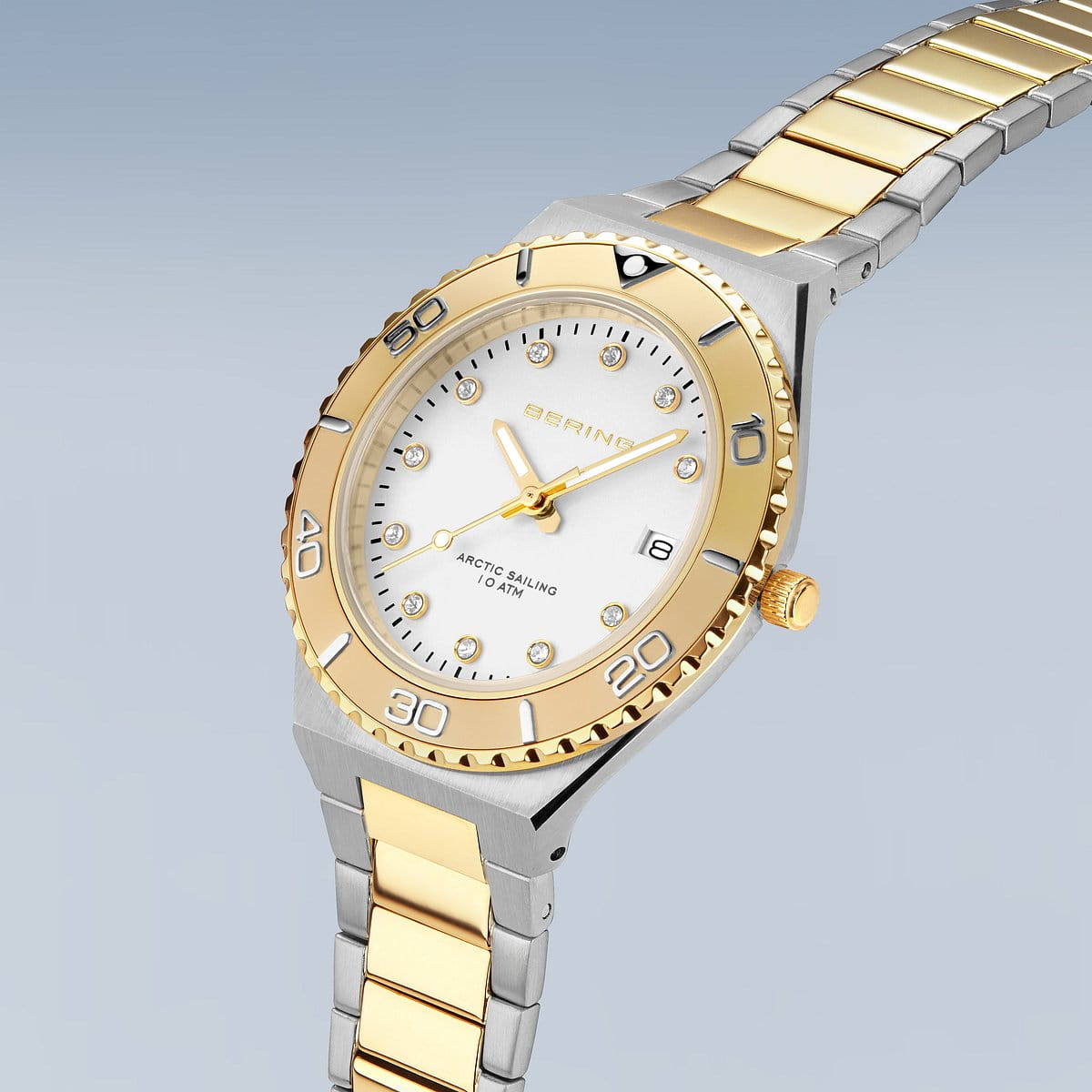 Reloj de mujer esfera blanca - 18936-710
