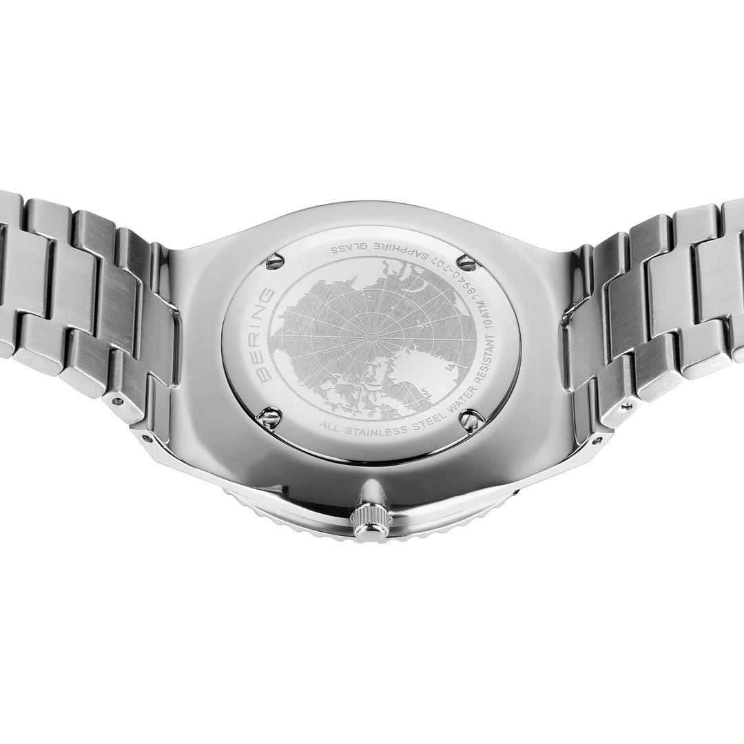 bering heren horloge blauwe wijzerplaat - 18940-707
