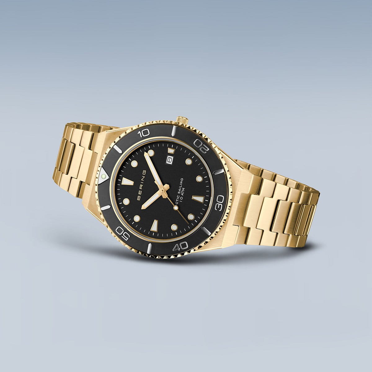 bering reloj de hombre esfera negra - 18940-732