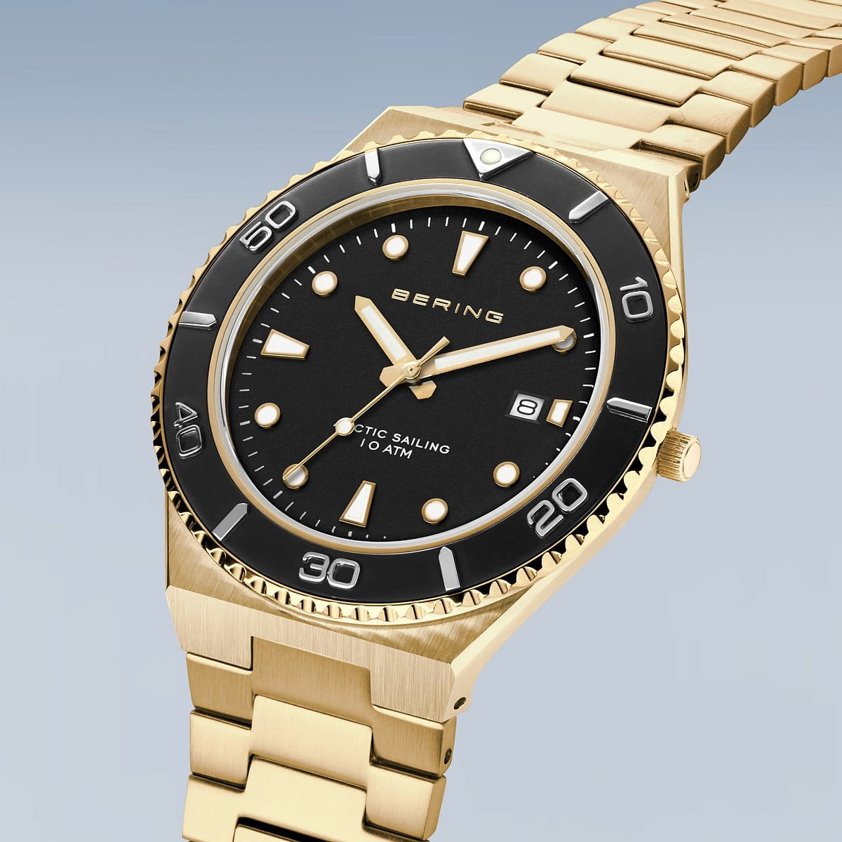 bering reloj de hombre esfera negra - 18940-732