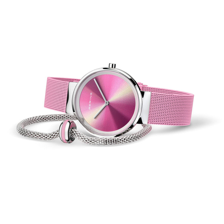 bering dames horloge meerkleurige wijzerplaat - 19031-999-GWP