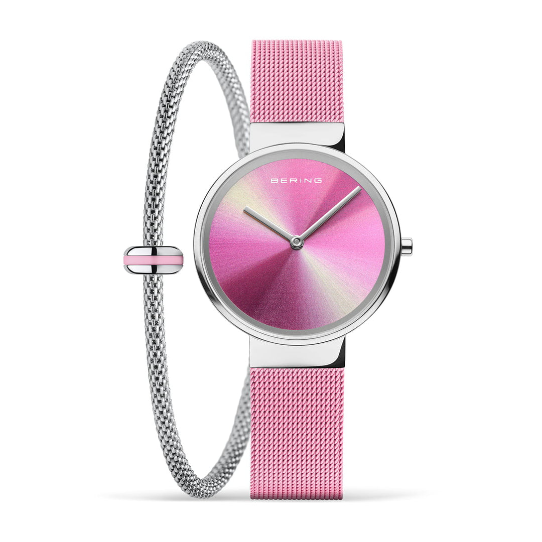 bering dames horloge meerkleurige wijzerplaat - 19031-999-GWP