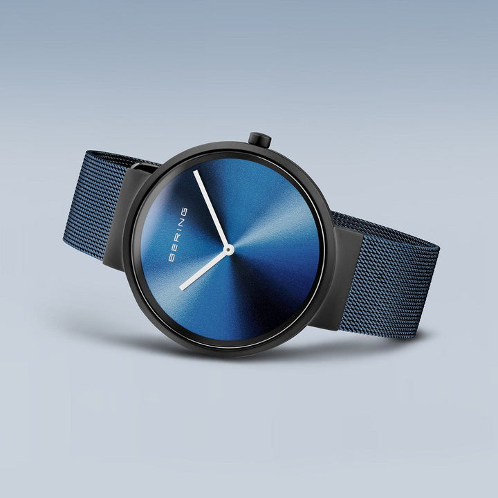 Bering heren horloge veelkleurige wijzerplaat - 19039-327