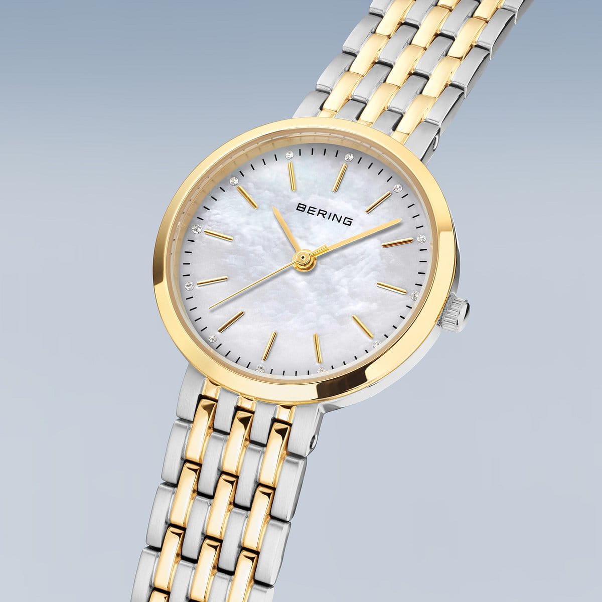 bering reloj de mujer esfera de nácar - 19126-710