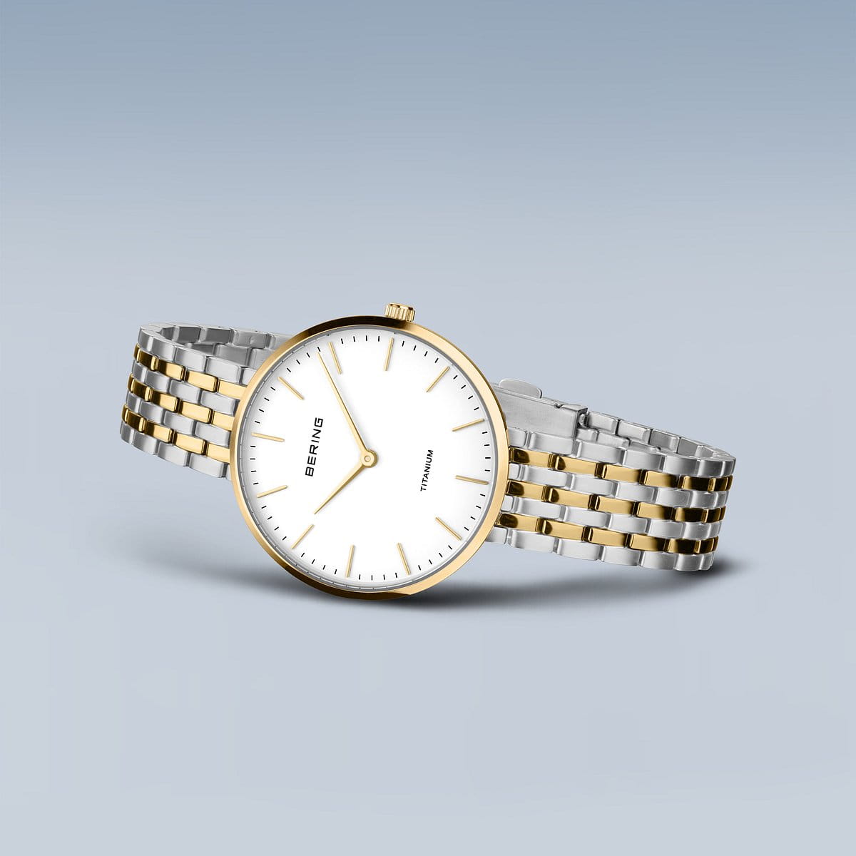 bering reloj de mujer esfera blanca - 19334-010