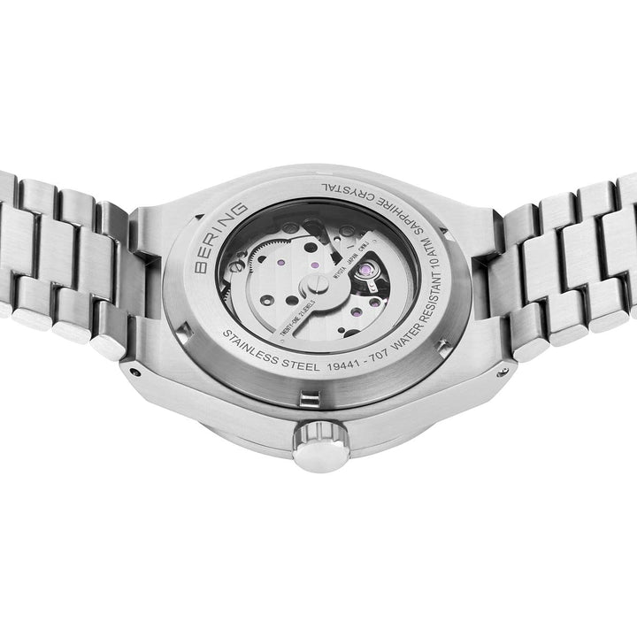 Bering heren horloge blauwe wijzerplaat - 19441-707