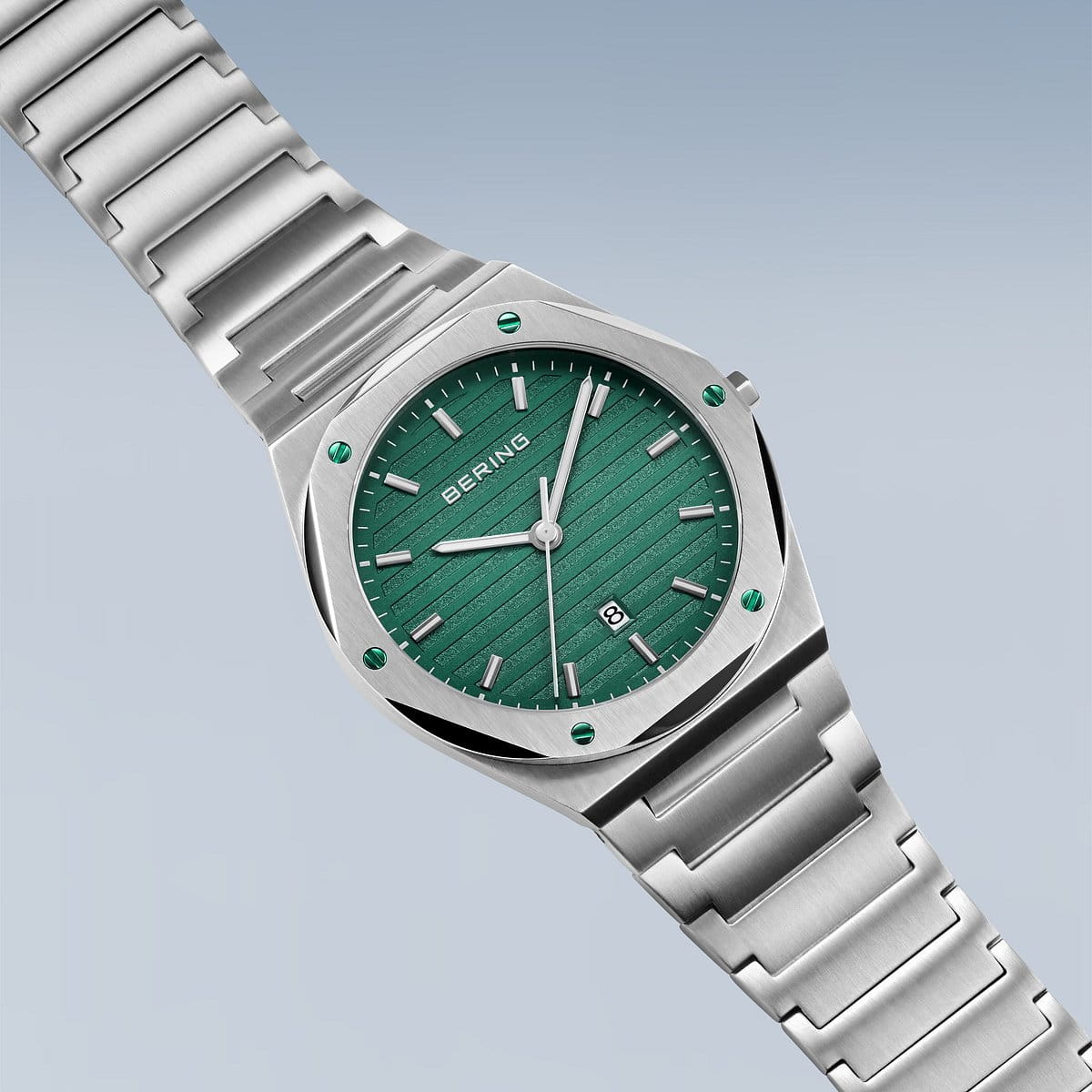 reloj de hombre esfera verde - 19742-708
