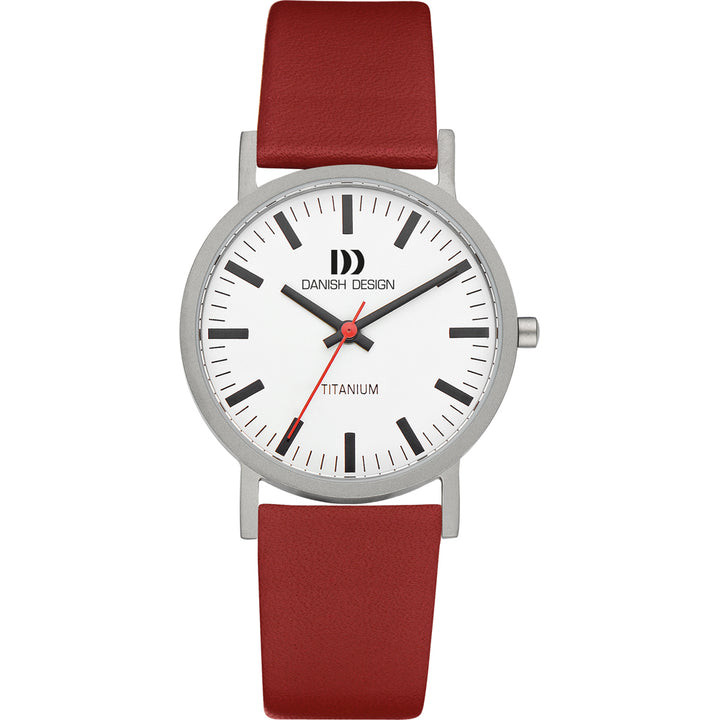 Danish design heren horloge witte wijzerplaat - IQ19Q199