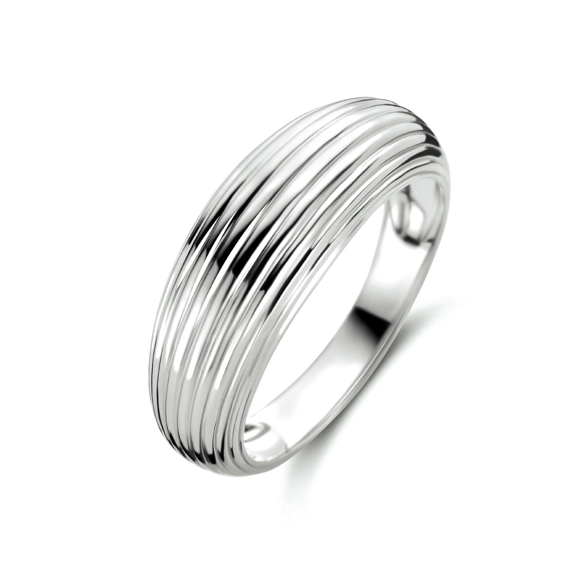 ring zilver gerhodineerd