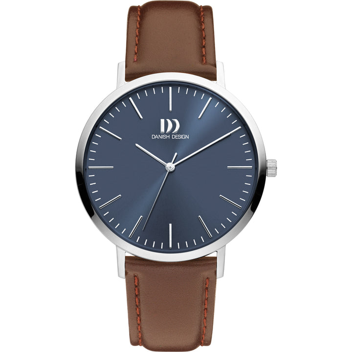 Danish design heren horloge blauwe wijzerplaat - IQ22Q1159