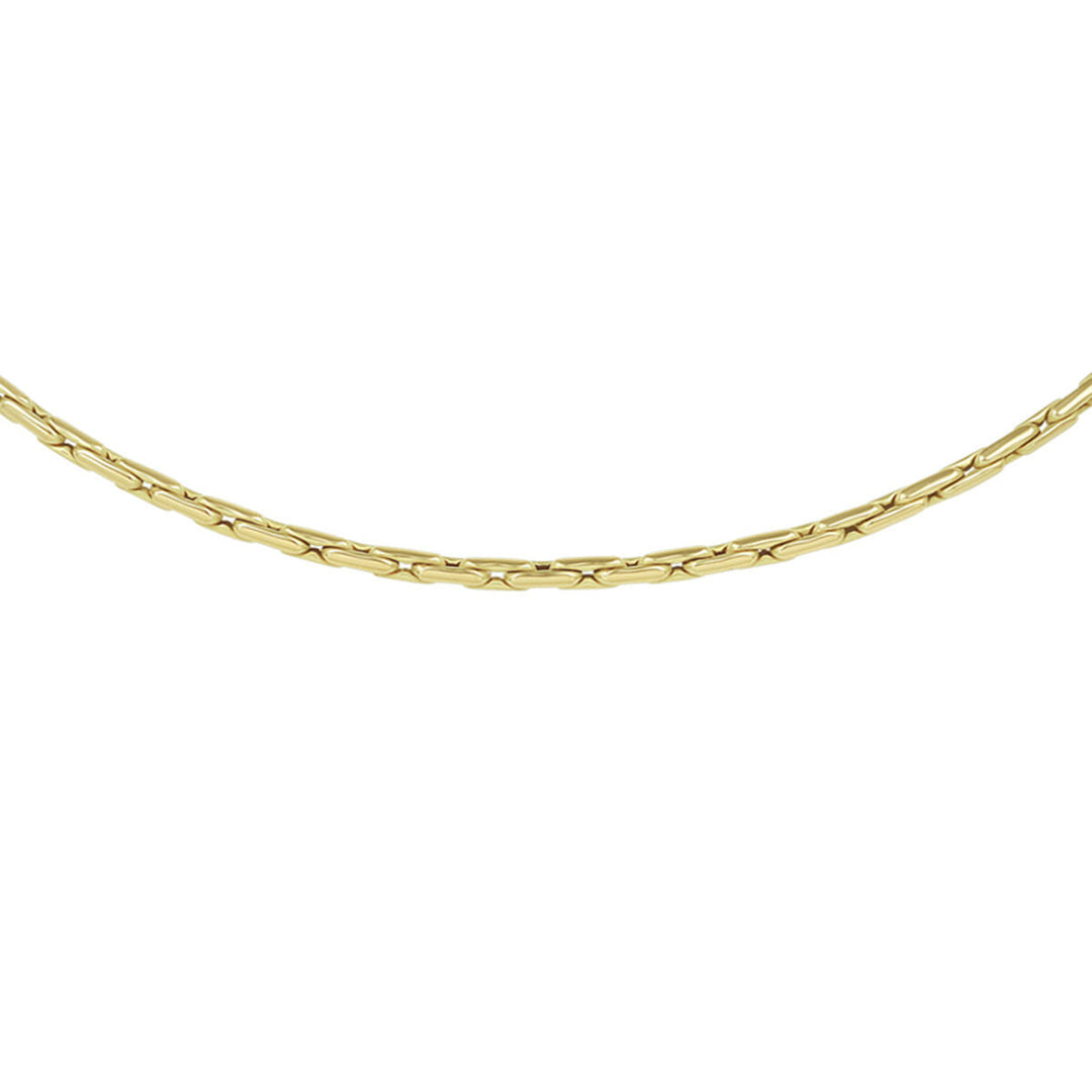 collier cardano 2,7 mm 45 cm 14K geelgoud