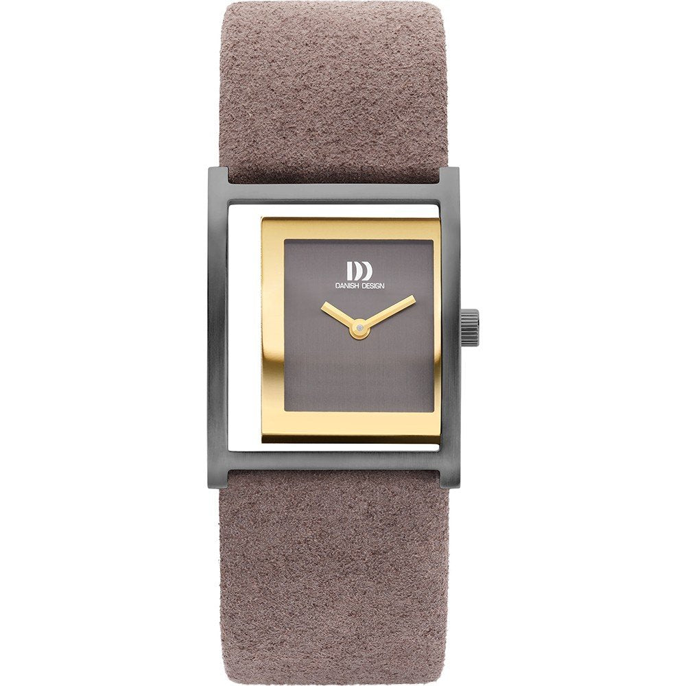 Danish design dames horloge zwarte wijzerplaat - IV16Q1292