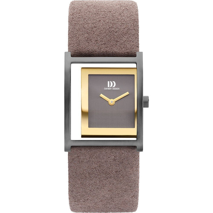 Danish design dames horloge zwarte wijzerplaat - IV16Q1292