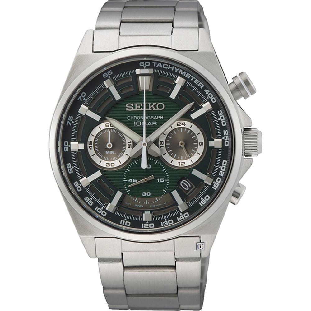 Seiko heren horloge SSB405P1