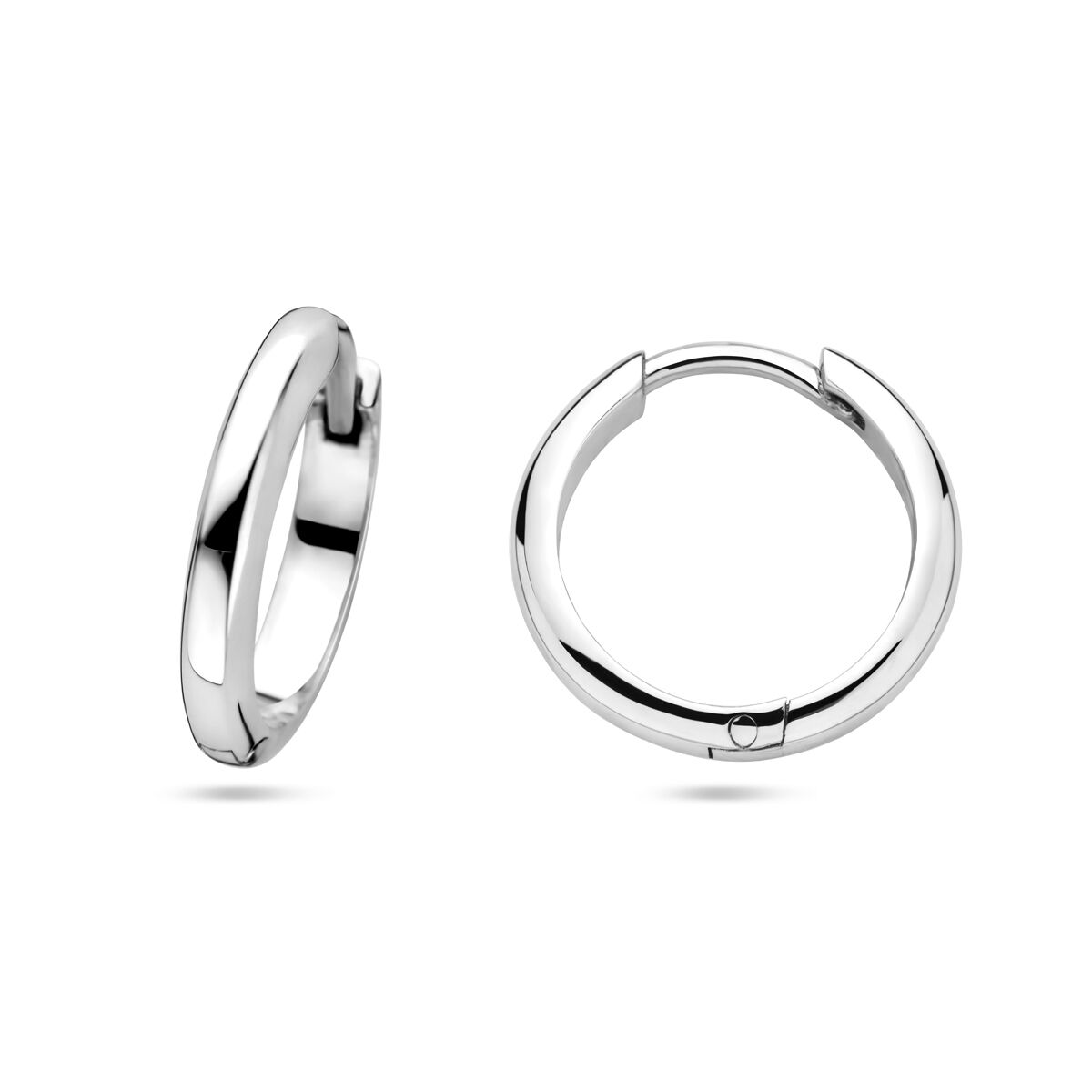 aros 3,0 mm media caña plata rodiada