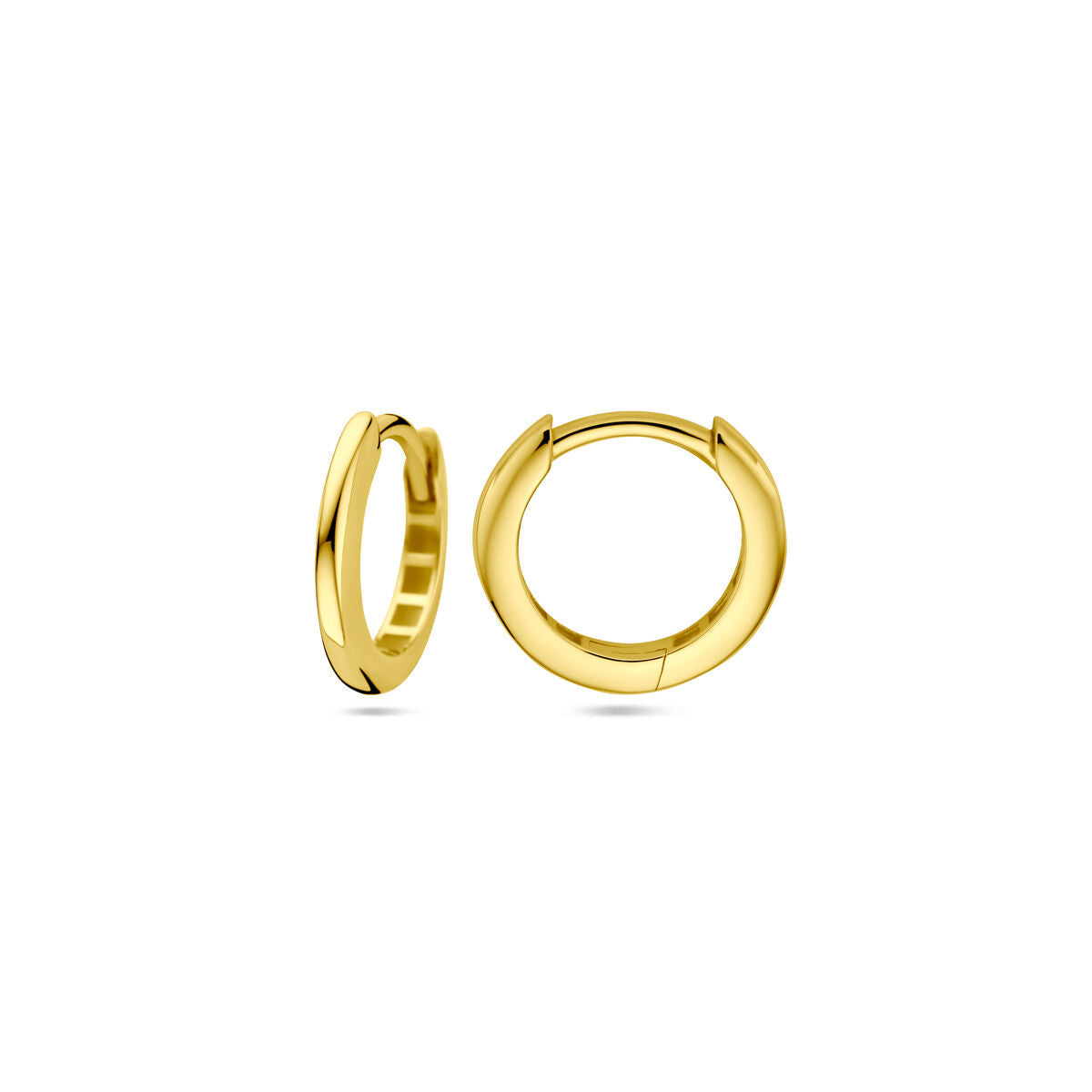aros 12.5 mm 14K oro amarillo