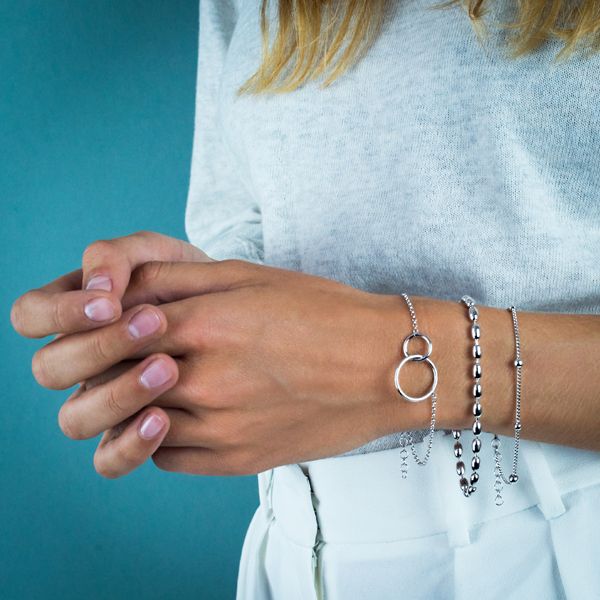 Pulsera de plata ZIA2714