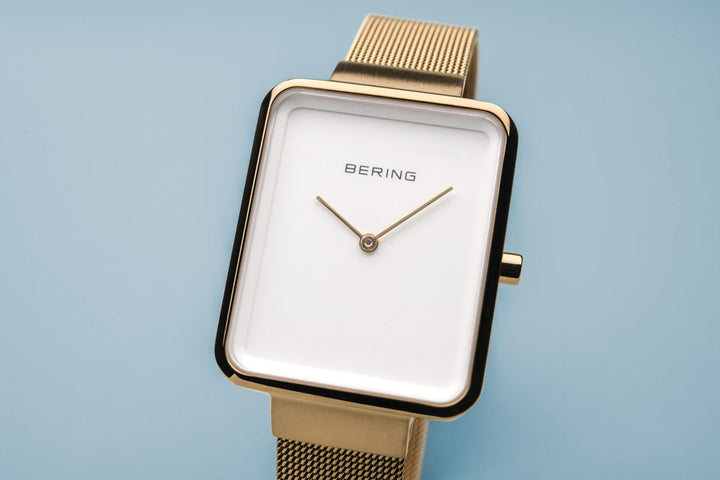 bering dames horloge witte wijzerplaat - 14528-334