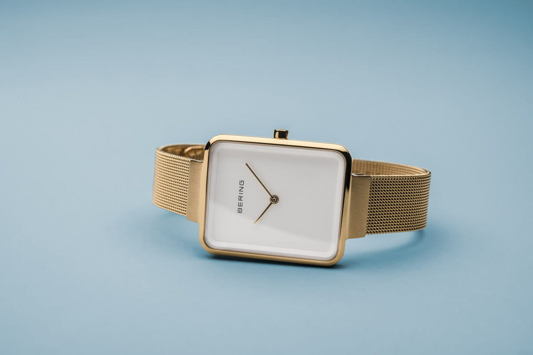 bering dames horloge witte wijzerplaat - 14528-334