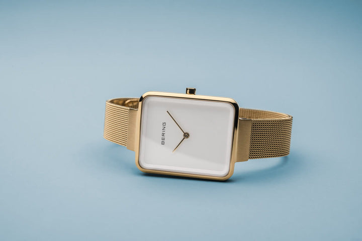 bering dames horloge witte wijzerplaat - 14528-334