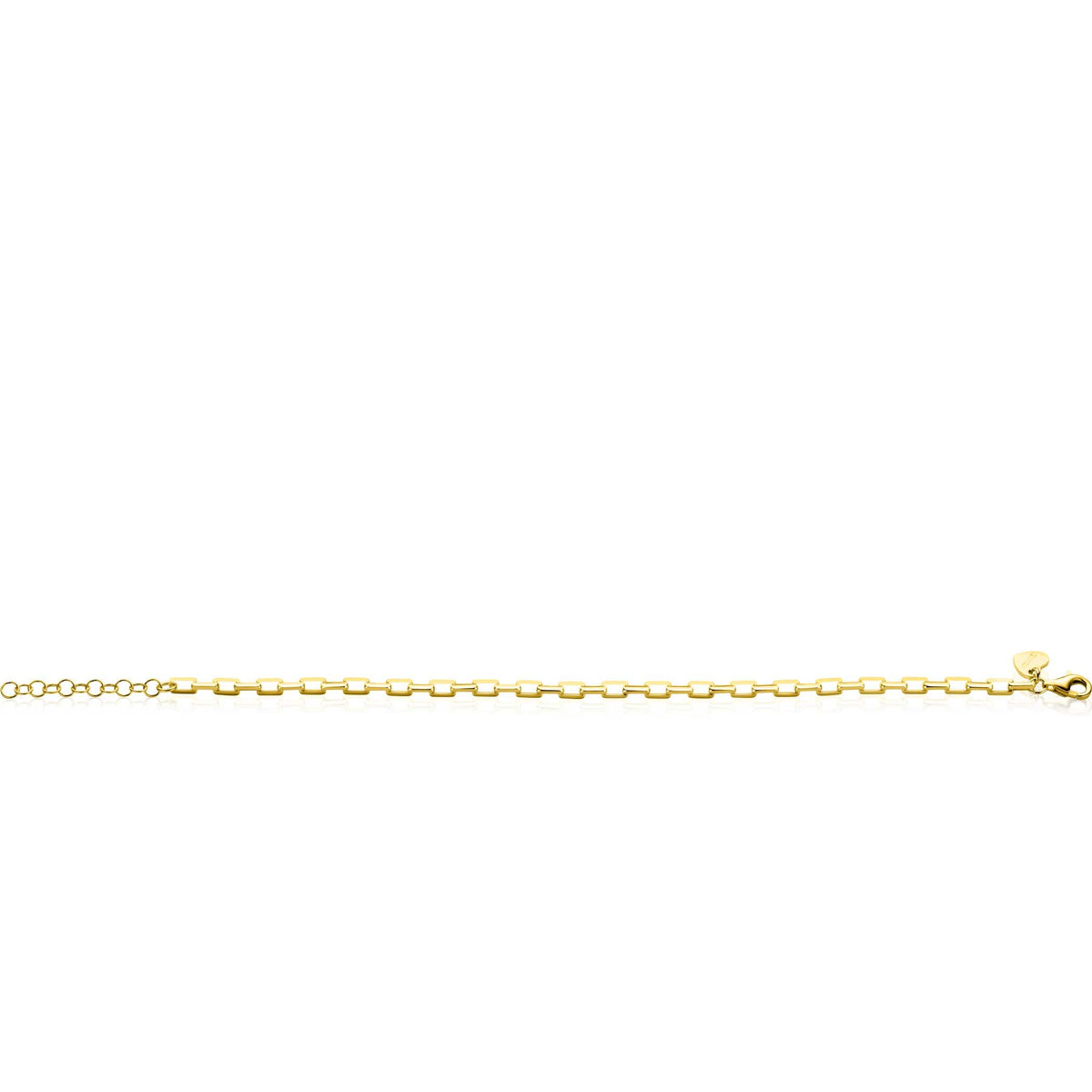 Pulsera de plata chapado en oro ZIA2587
