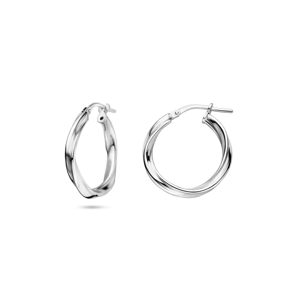 aros retorcidos 2,0 mm plata rodiado