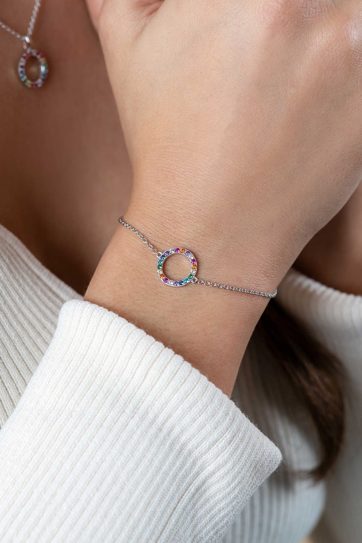 Pulsera de plata ZIA2170Z 17-20 cm