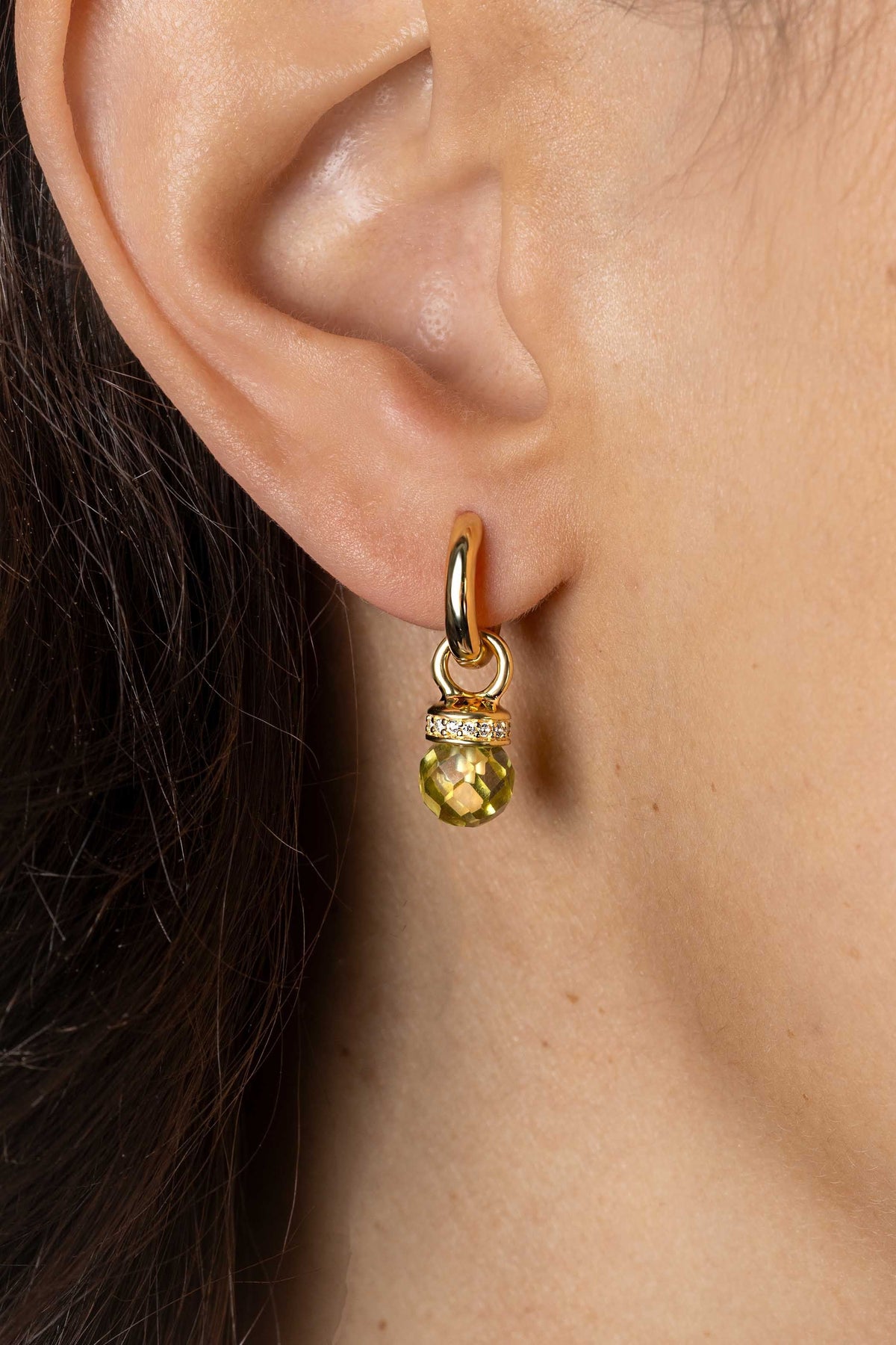 Zinzi Pendientes Chapado en Oro Zich2428