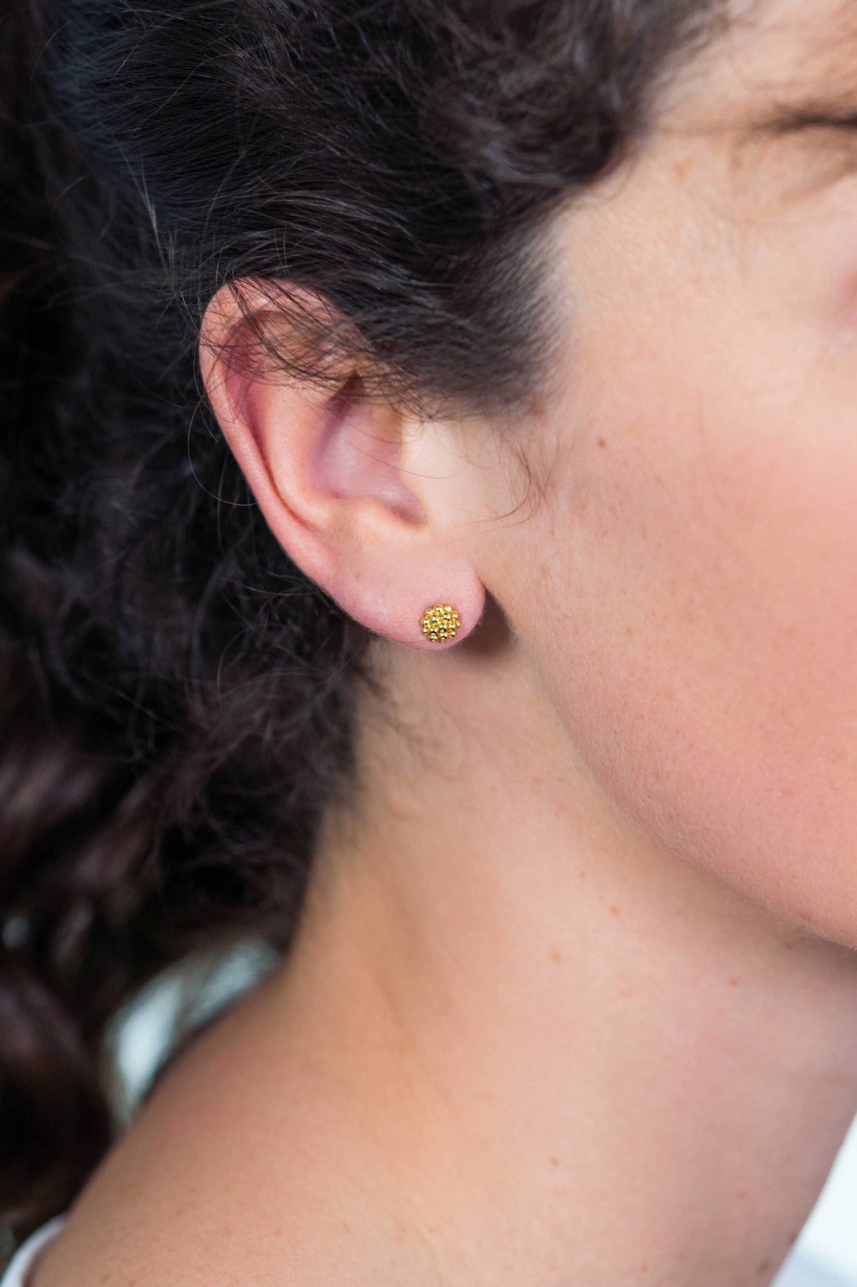 Zinzi Pendientes Chapado en Oro Zio1968 G
