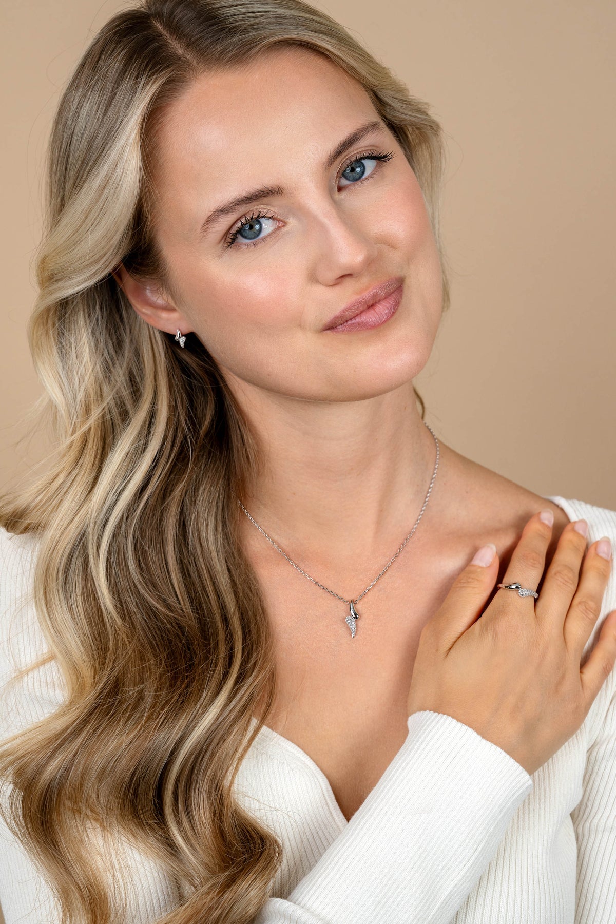 Anillo Zinzi Plata ZIR2681