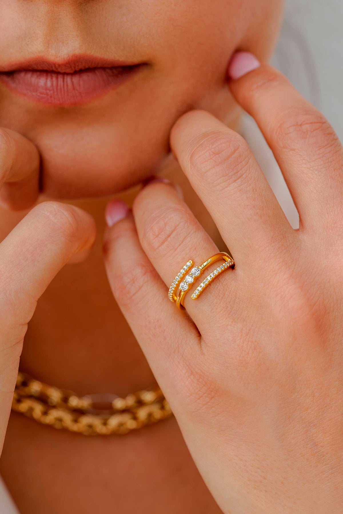 Anillo Zinzi Plata ZIR2645Y