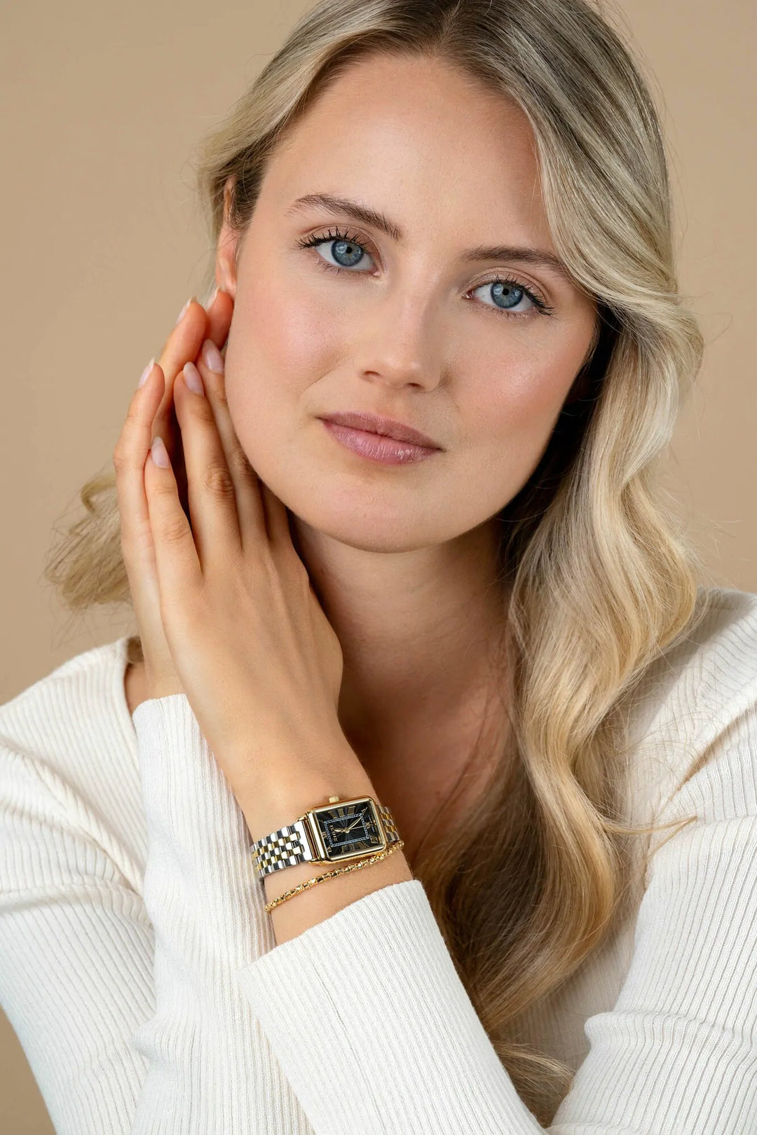 Zinzi Bicolor Horloge Staal ZIW1943