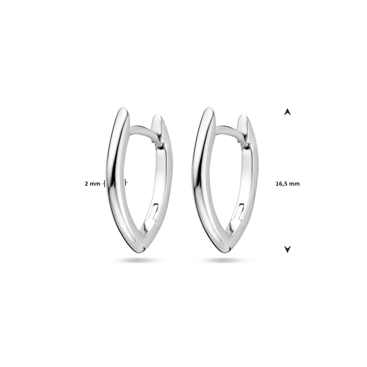 aros 2,0 mm plata rodiado
