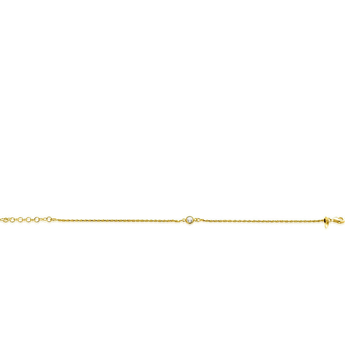 Pulsera chapada en oro Zia2461 Y