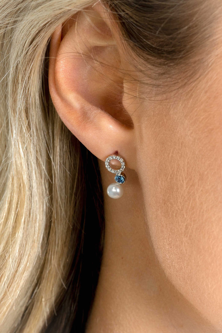 Zinzi Oorbellen Zilver Zio2442