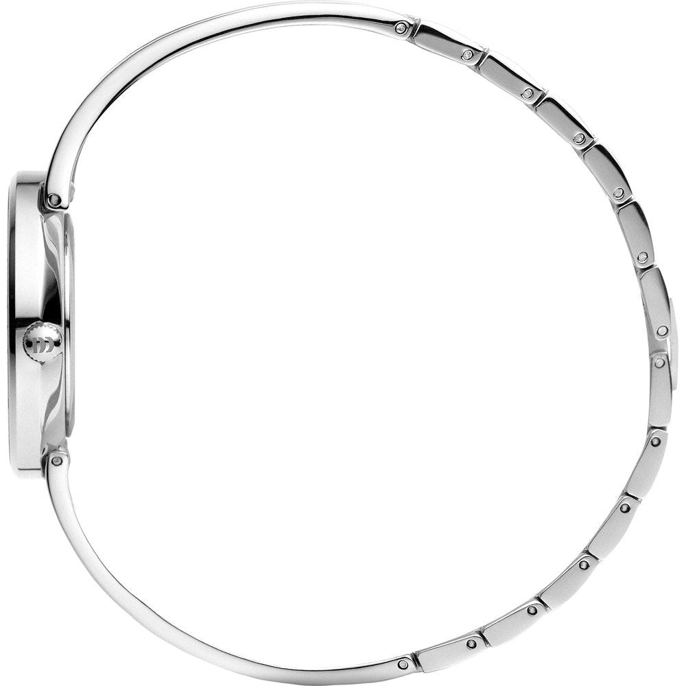 Reloj de mujer diseño danés esfera negra - IV63Q1295
