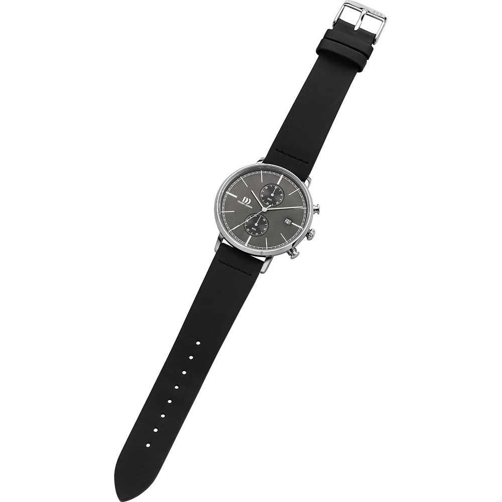 reloj de hombre con esfera gris - IQ14Q1290