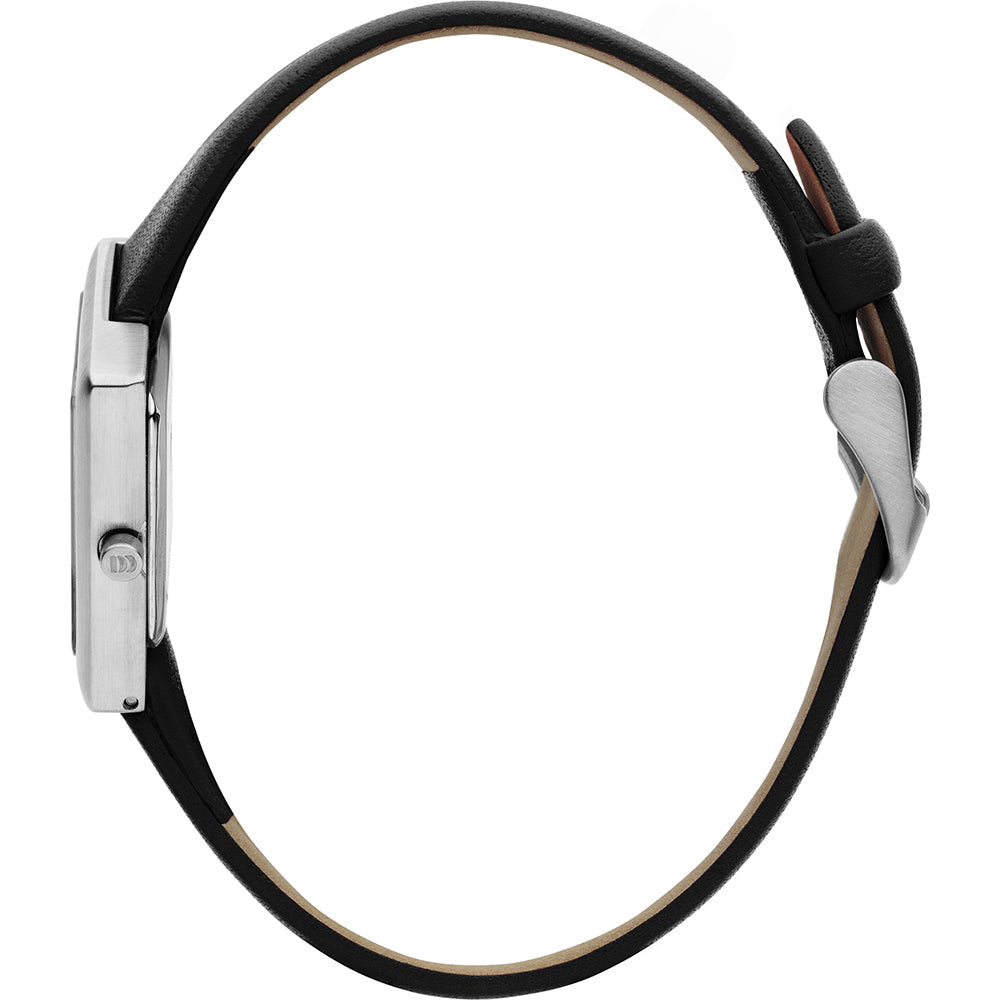 Reloj de mujer diseño danés esfera negra - IV13Q1286