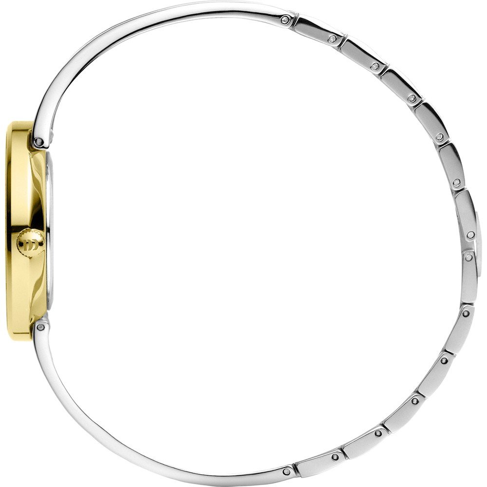 Reloj de mujer diseño danés esfera negra - IV73Q1295