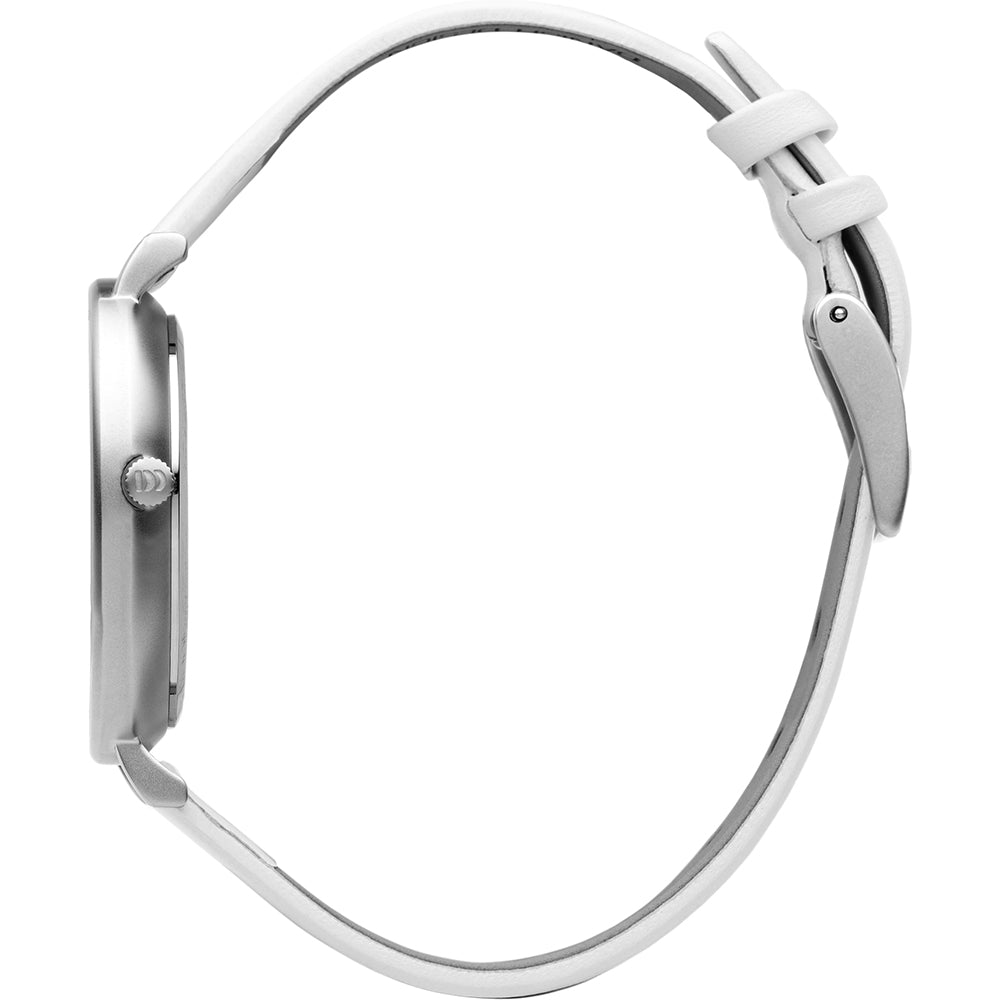 Danish design dames horloge witte wijzerplaat - IV12Q1260