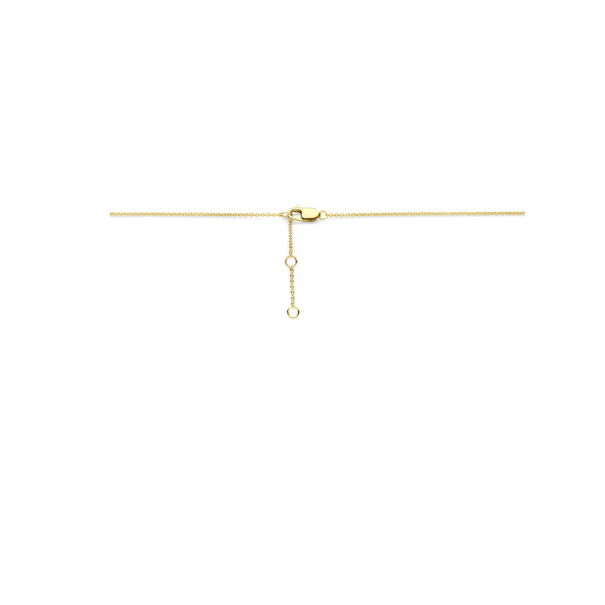 collar diamante 0.02ct h si 40,5 - 42,5 - 44,5 cm oro amarillo 14K