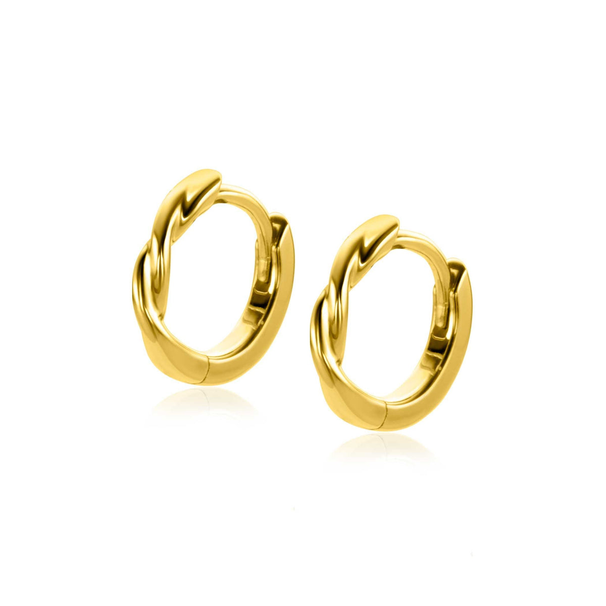 Zinzi Pendientes Chapado en Oro Zio2321 G