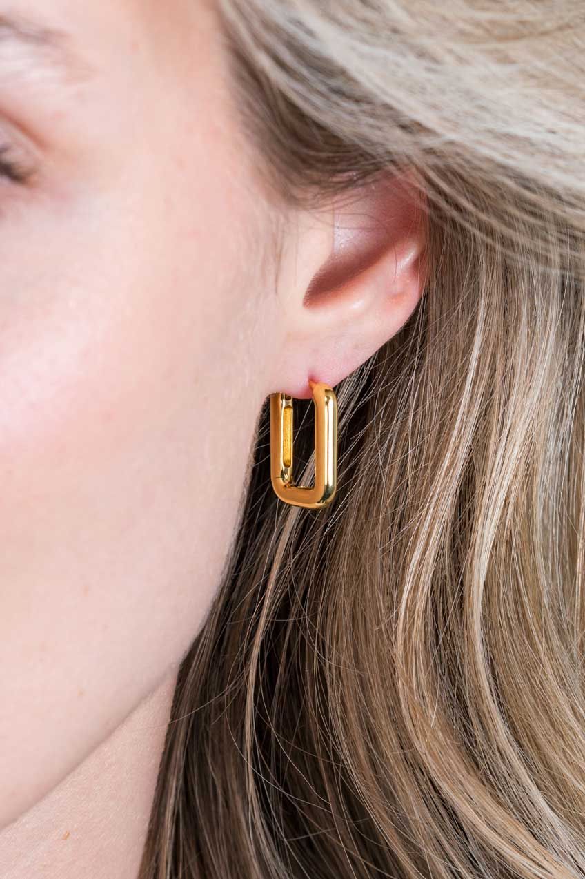Zinzi Pendientes Chapado en Oro Zio2222 G