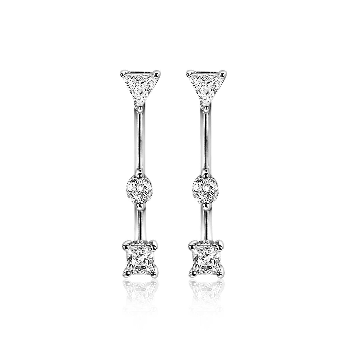 Zinzi Pendientes Plata Zio2043