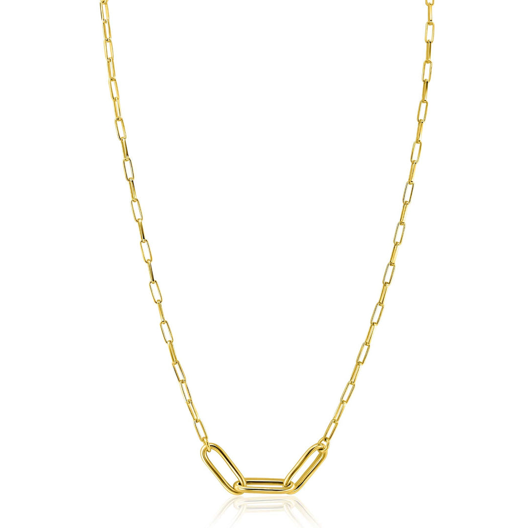 Zinzi Ketting Gold Plated Zic2522