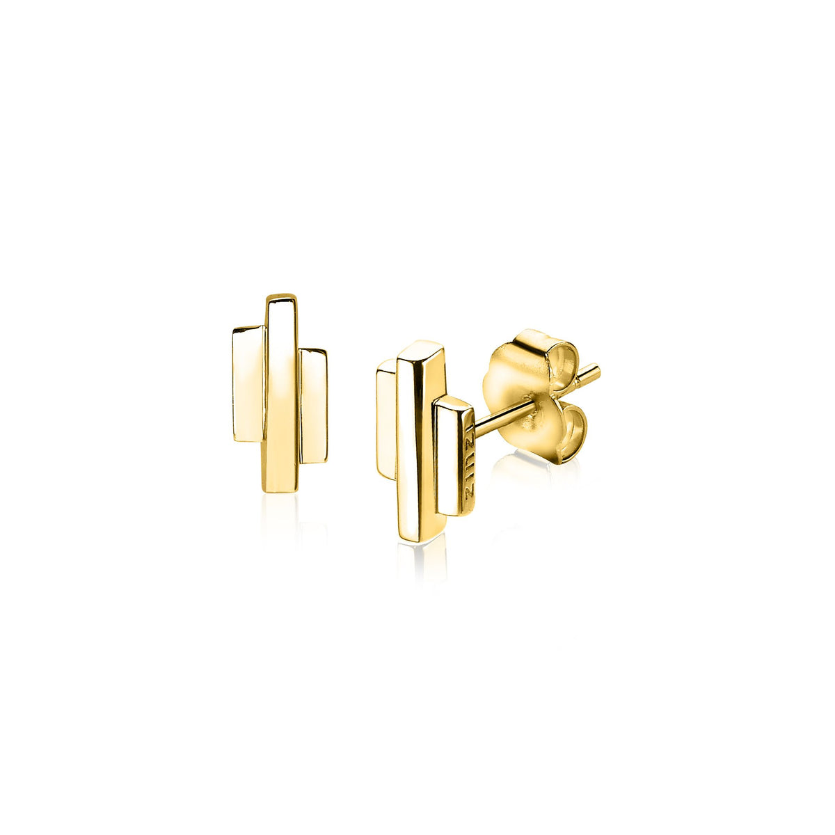 Zinzi Pendientes Chapado en Oro Zio1586 G