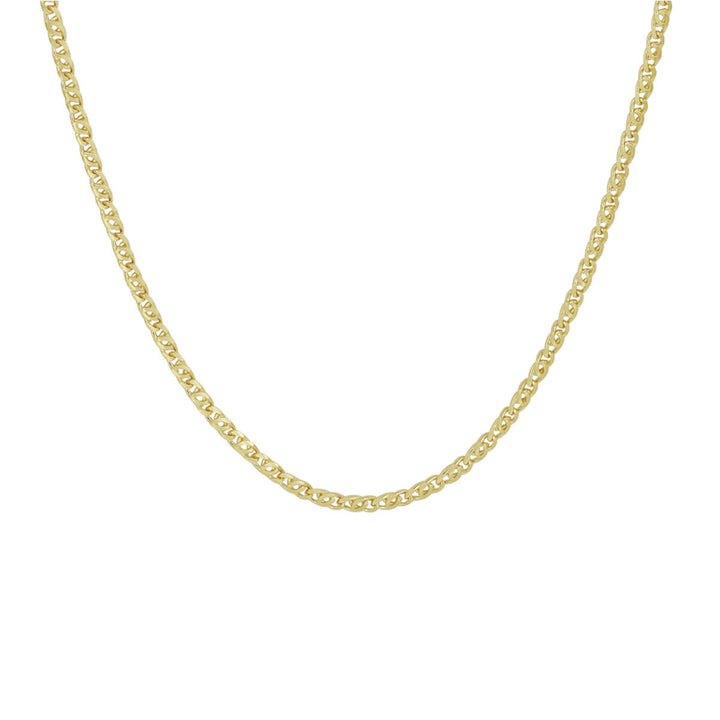 collier valkenoog 1,9 mm 45 cm 14K geelgoud
