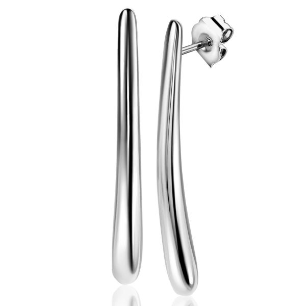 Zinzi pendientes de botón plata ZIO2674